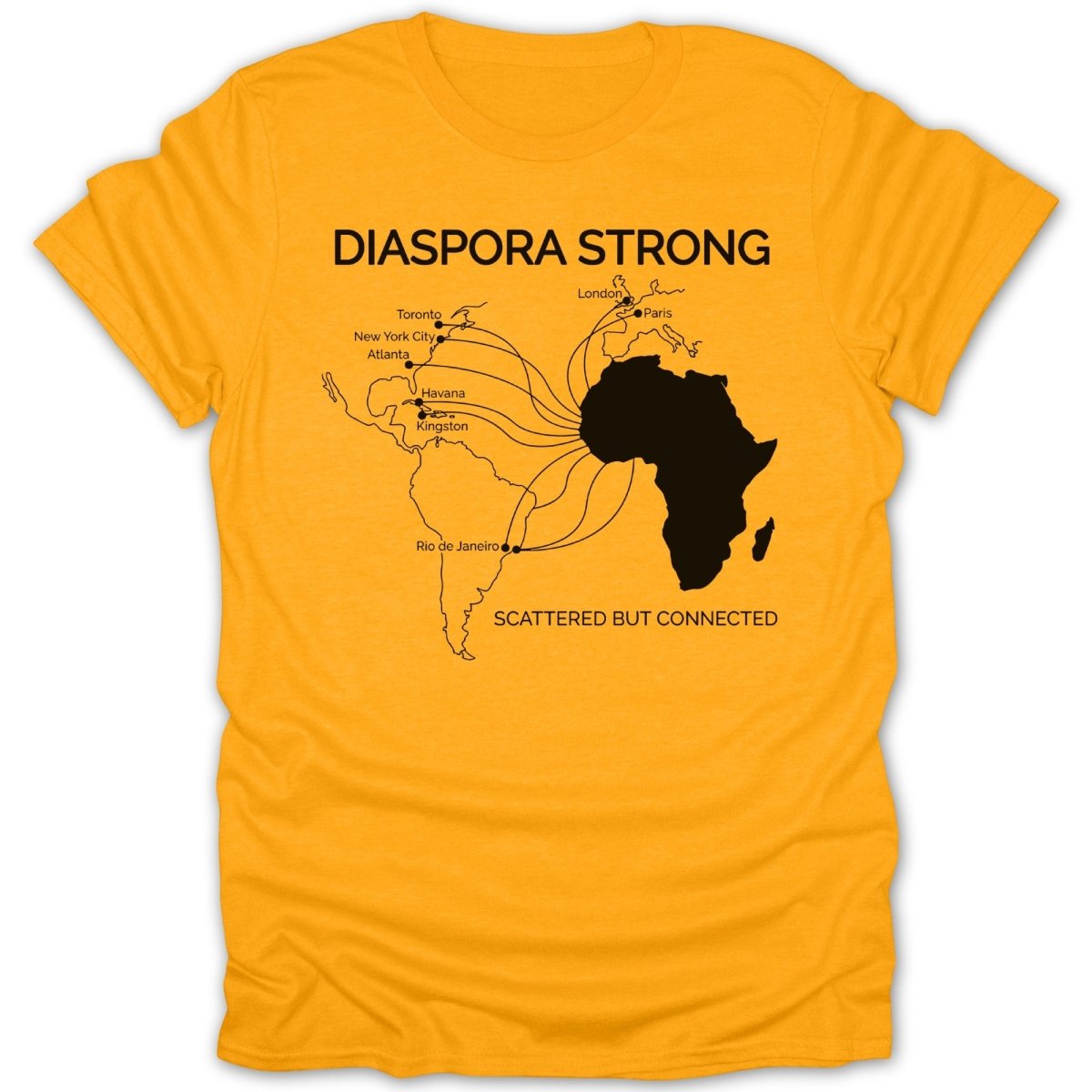 Diaspora Strong Connected Tee - Zion Threadz