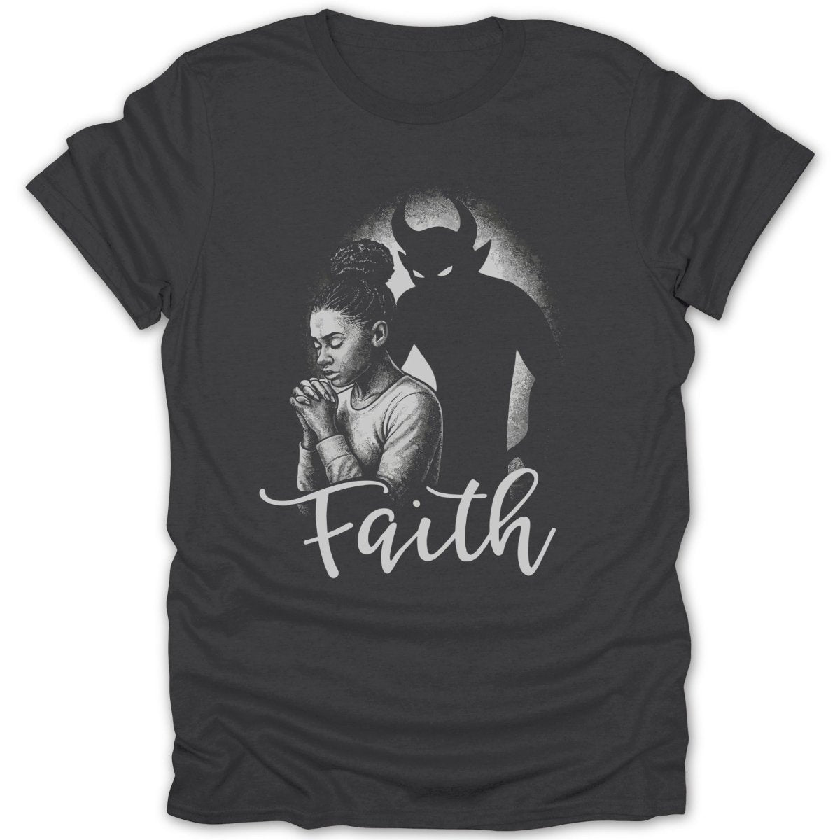 Faith Over Demons Tee - Zion Threadz