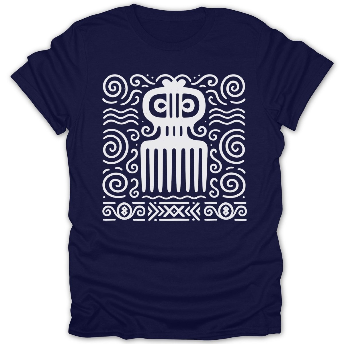 Adinkra Comb Pattern Tee - Zion Threadz