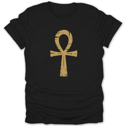 Ankh Symbol GLD Tee - Zion Threadz