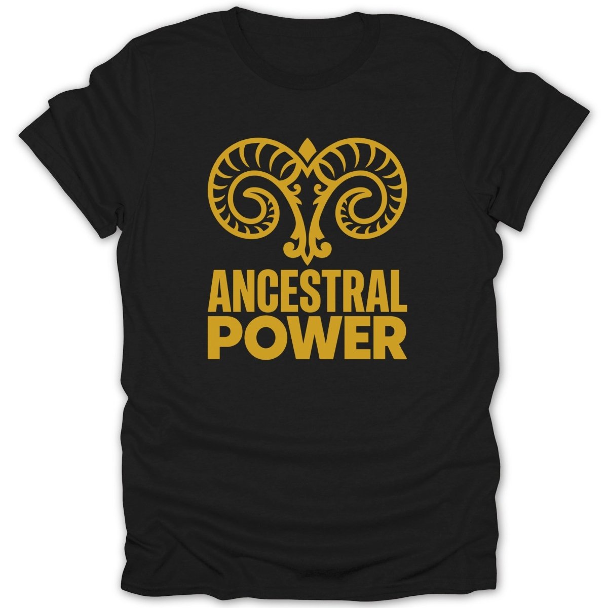 Ram's Horn Ancestral Power Tee - Zion Threadz