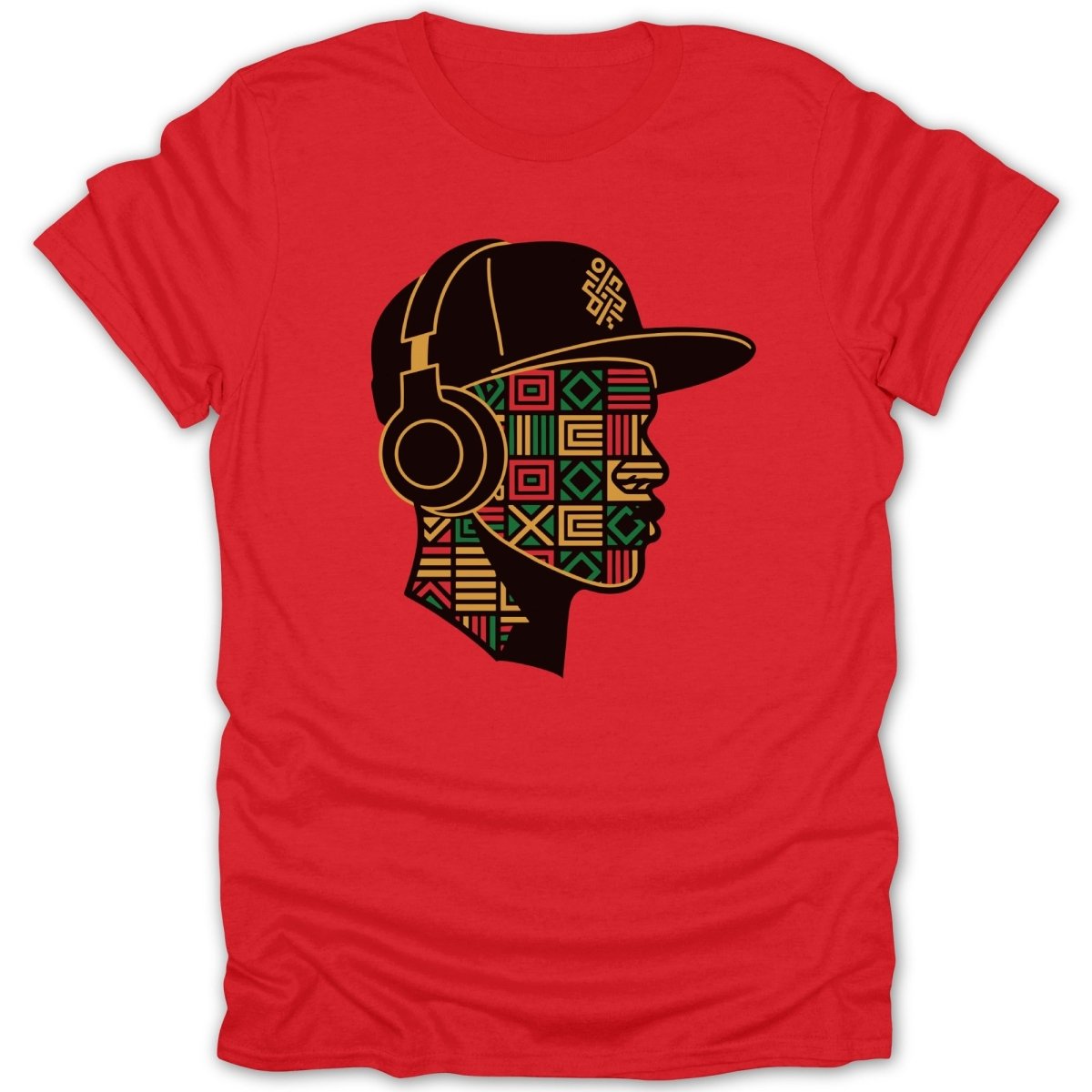 Hip Hop Man Pattern Tee - Zion Threadz