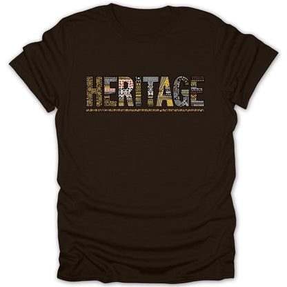 Heritage African Pattern Tee - Zion Threadz