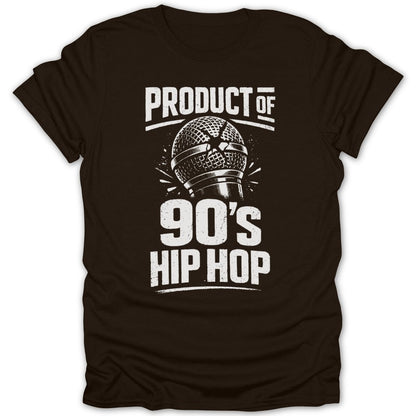 Product of 90s Hip Hop Mic Tee - Zion Threadz