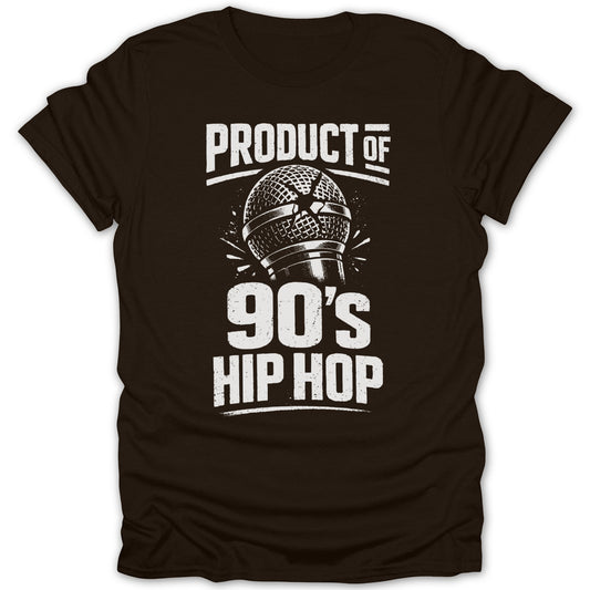 Product of 90's Hip Hop Music Graphic Tee