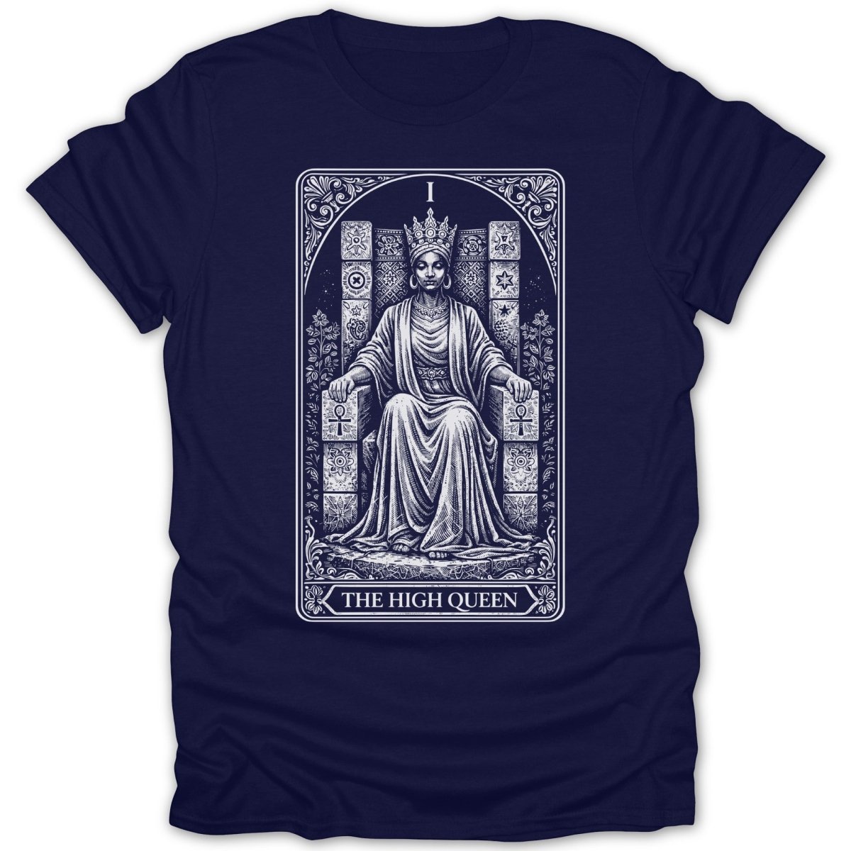 The High Queen Tarot Card Tee - Zion Threadz