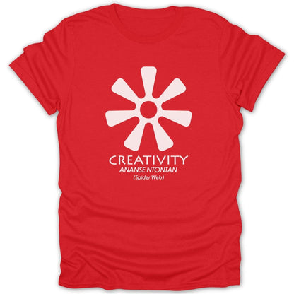 Adinkra Ananse Ntontan Creativity Tee - Zion Threadz
