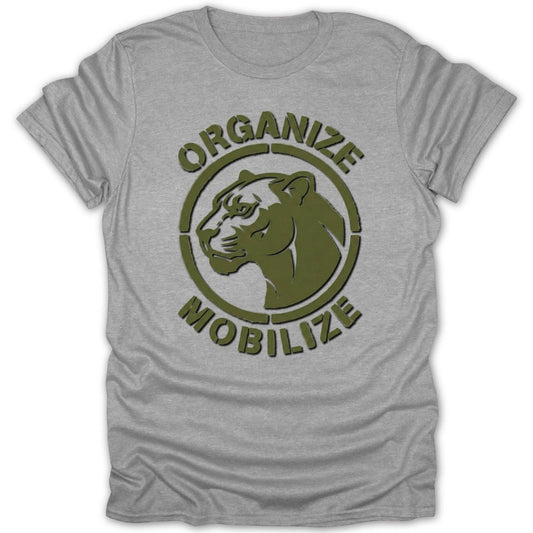 Organize Mobilize with Panther Tee - Zion Threadz