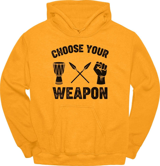 Choose Your Weapon Hoodie - Zion Threadz