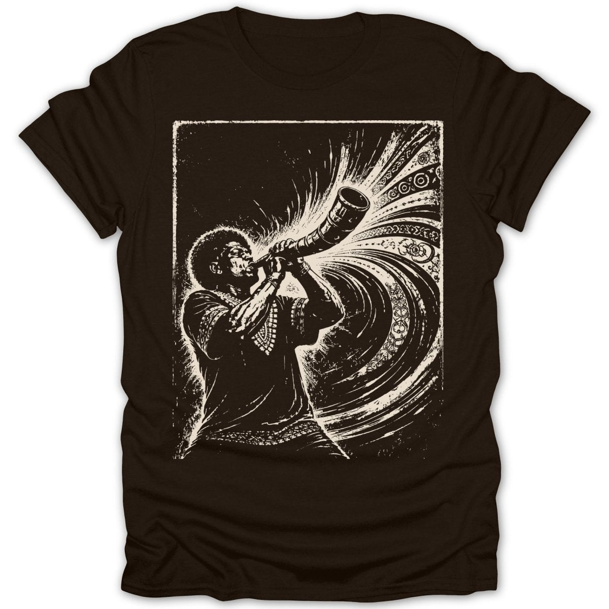 Sonic Bloom Cultural Art Tee - Zion Threadz