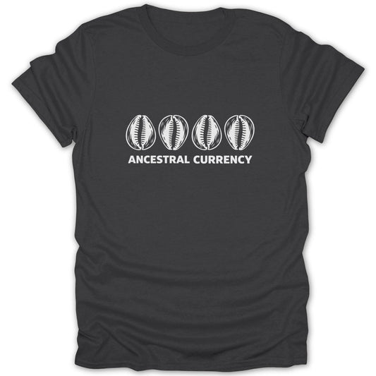 Ancestral Currency Cowrie Shell Tee - Zion Threadz