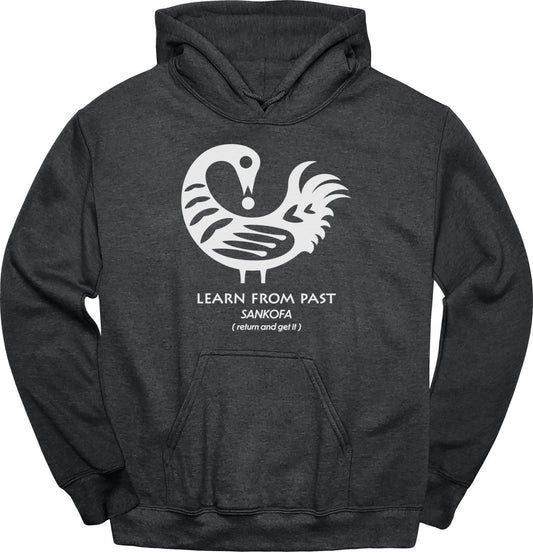 Sankofa Adinkra Learn From Past Hoodie - Zion Threadz