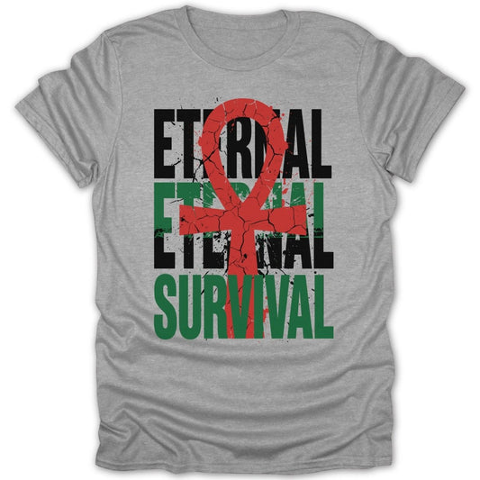 Eternal Survival Ankh Tee - Zion Threadz