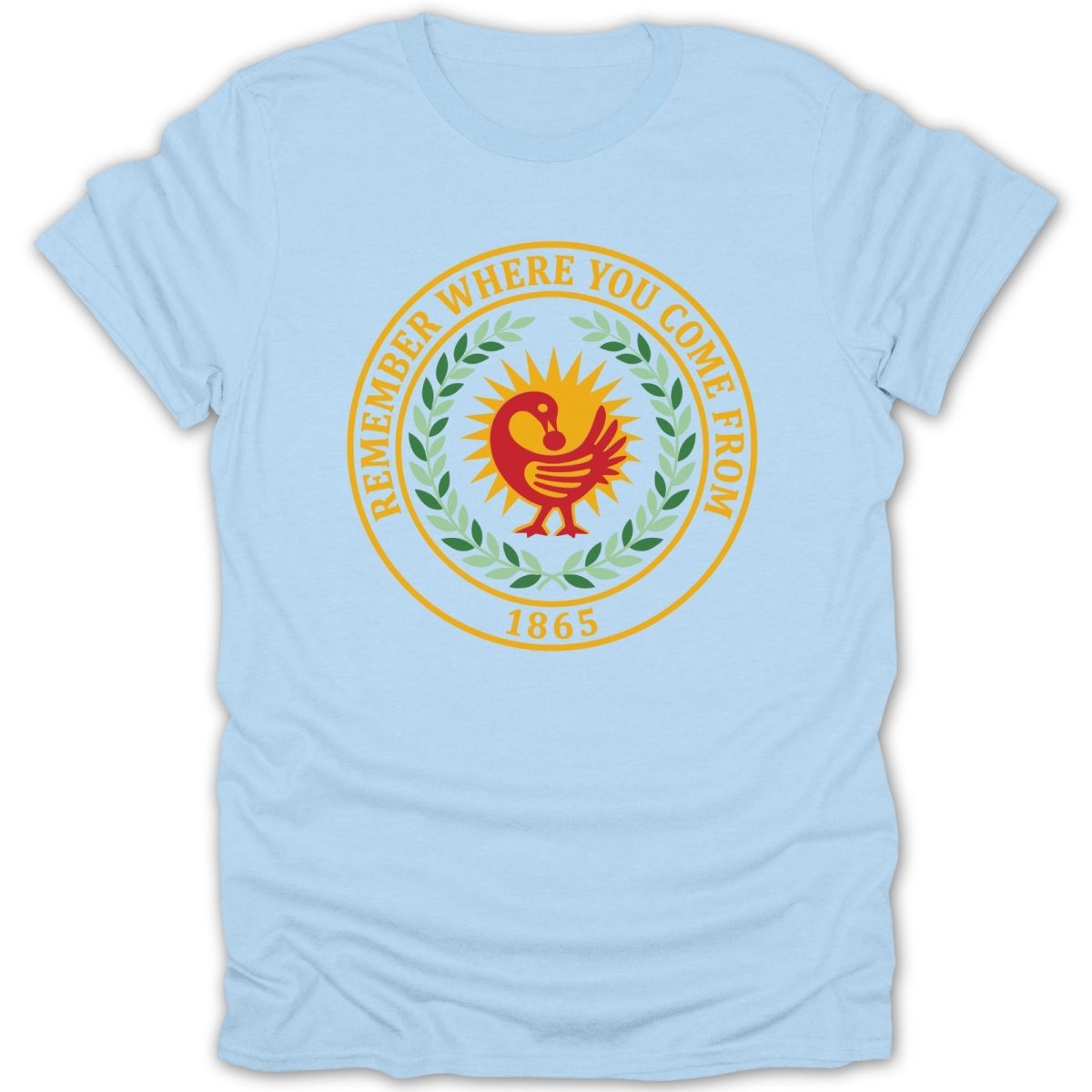 Juneteenth Sankofa Heritage Emblem Tee - Zion Threadz