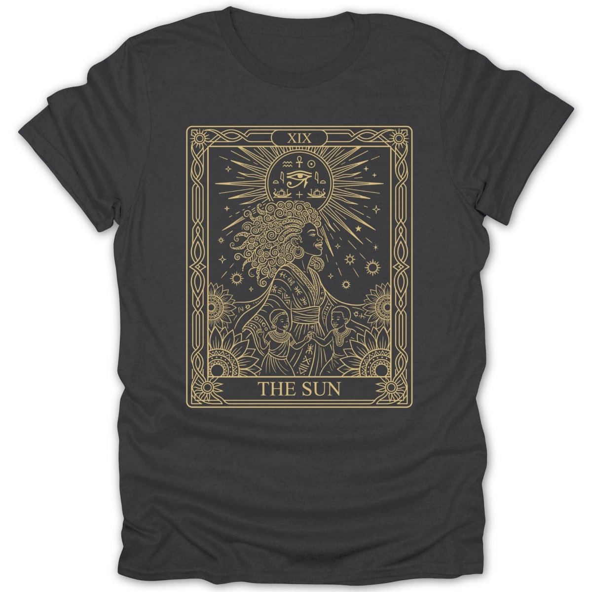 The Sun Tarot Card Tee - Zion Threadz