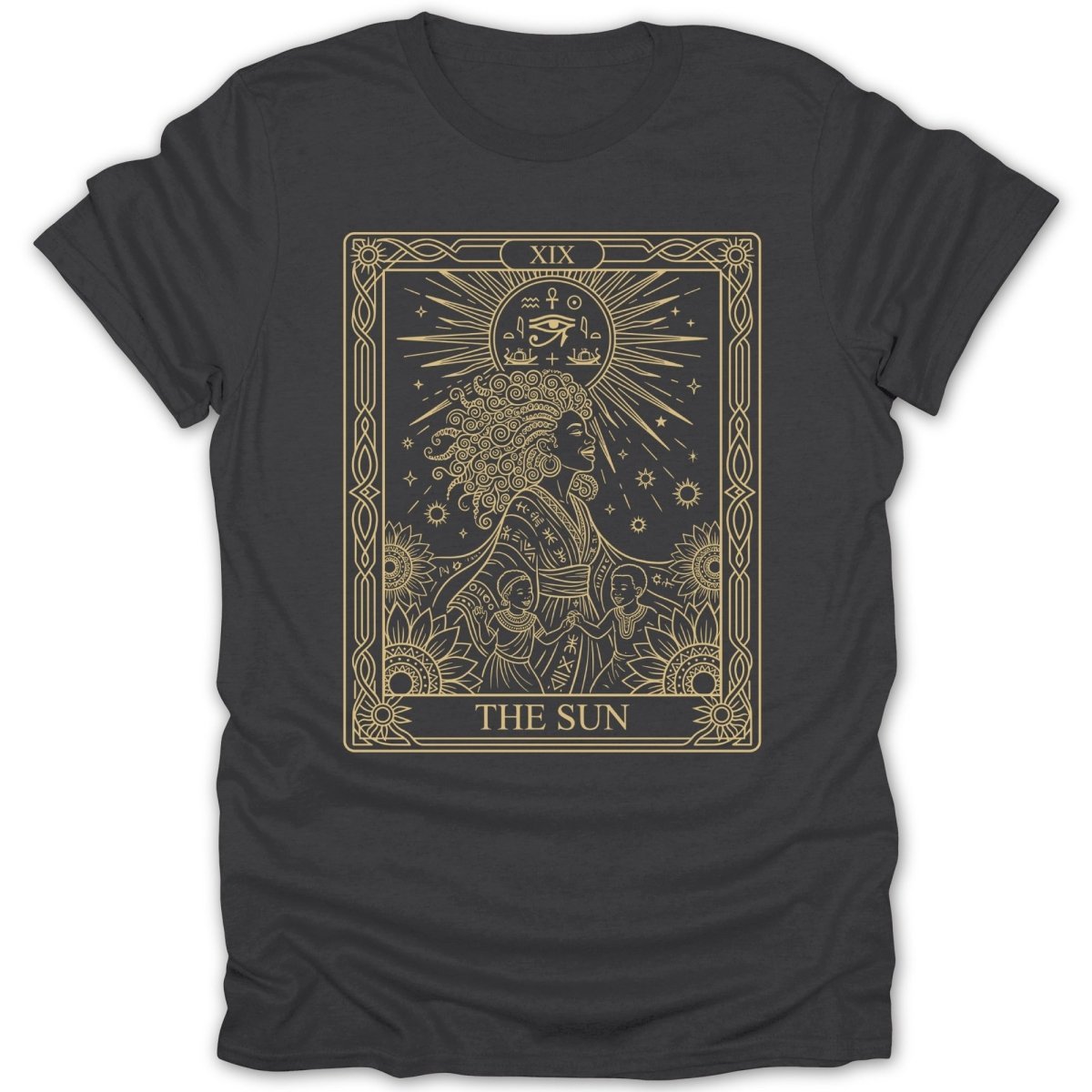 The Sun Tarot Card Tee - Zion Threadz