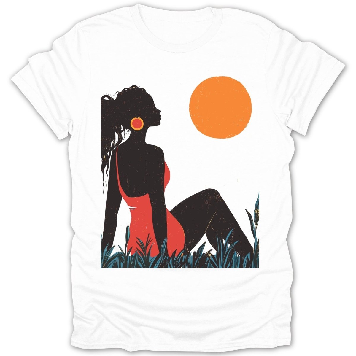 Woman by the Sun Tee - Zion Threadz
