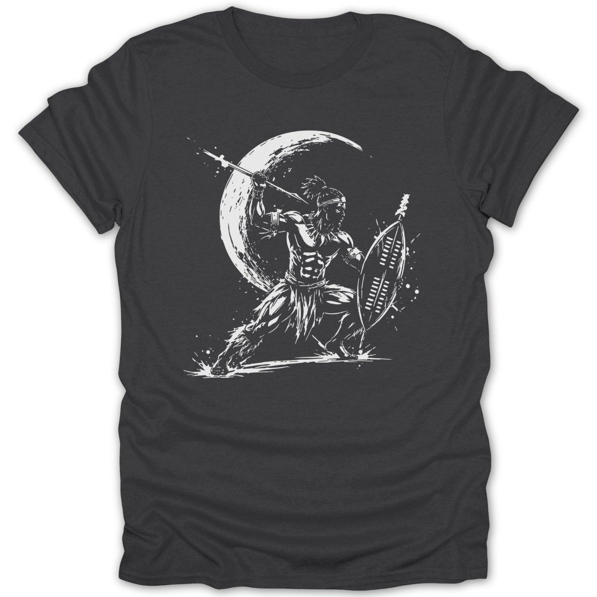 Warrior Shield Moonlit Tee - Zion Threadz