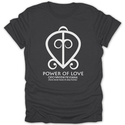 Adinkra - Power of Love Tee - Zion Threadz