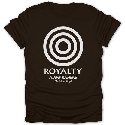 Royalty Adinkrahene Adinkra King Design T-Shirt