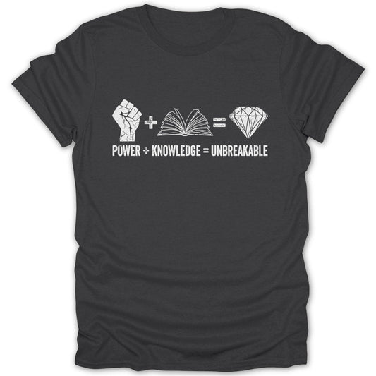 Power Knowledge Unbreakable Tee - Zion Threadz