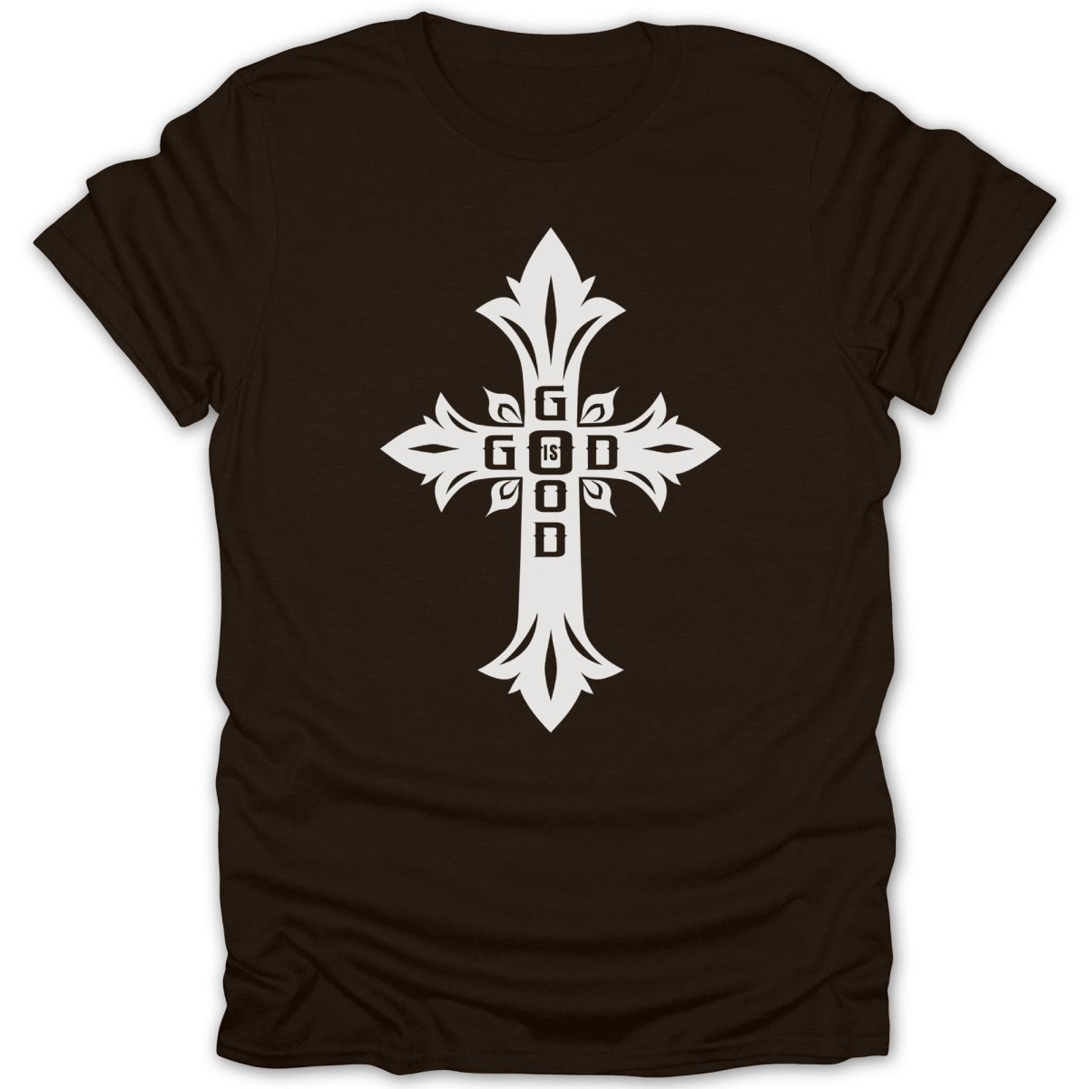God Is Good Cross Tee - Zion Threadz