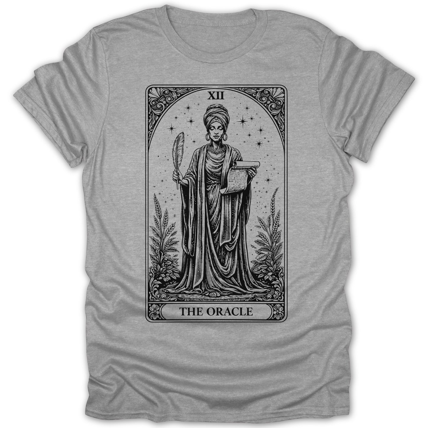 The Oracle Tarot Card Illustration T-Shirt