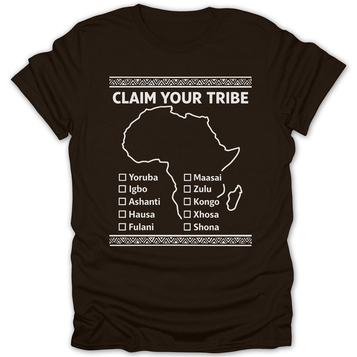 Claim Your Tribe African Heritage T-Shirt