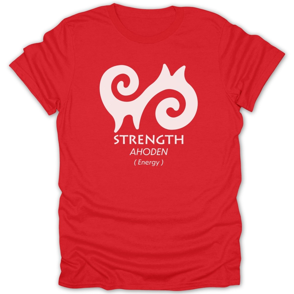 Adinkra Ahoden Strength Tee - Zion Threadz