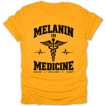 Melanin in Medicine Tee