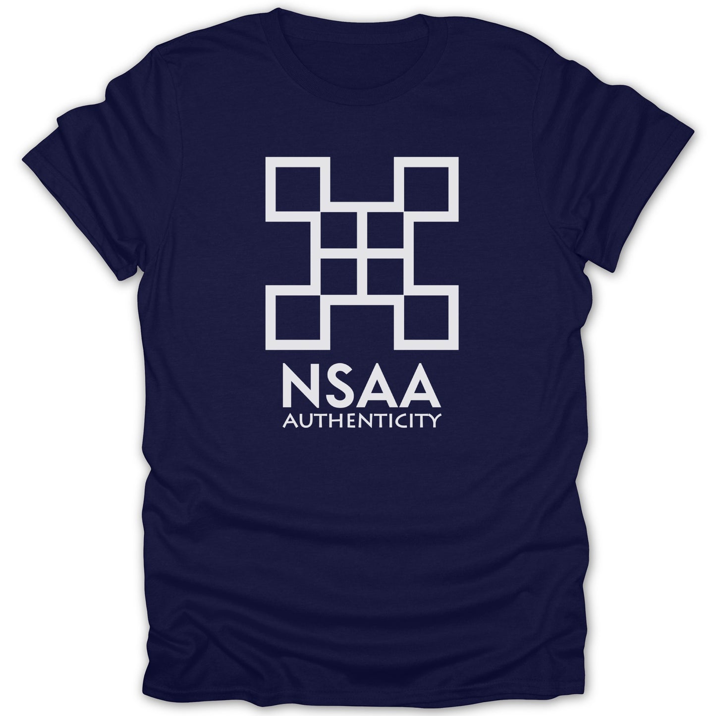 NSAA Authenticity Navy Blue T-Shirt Product