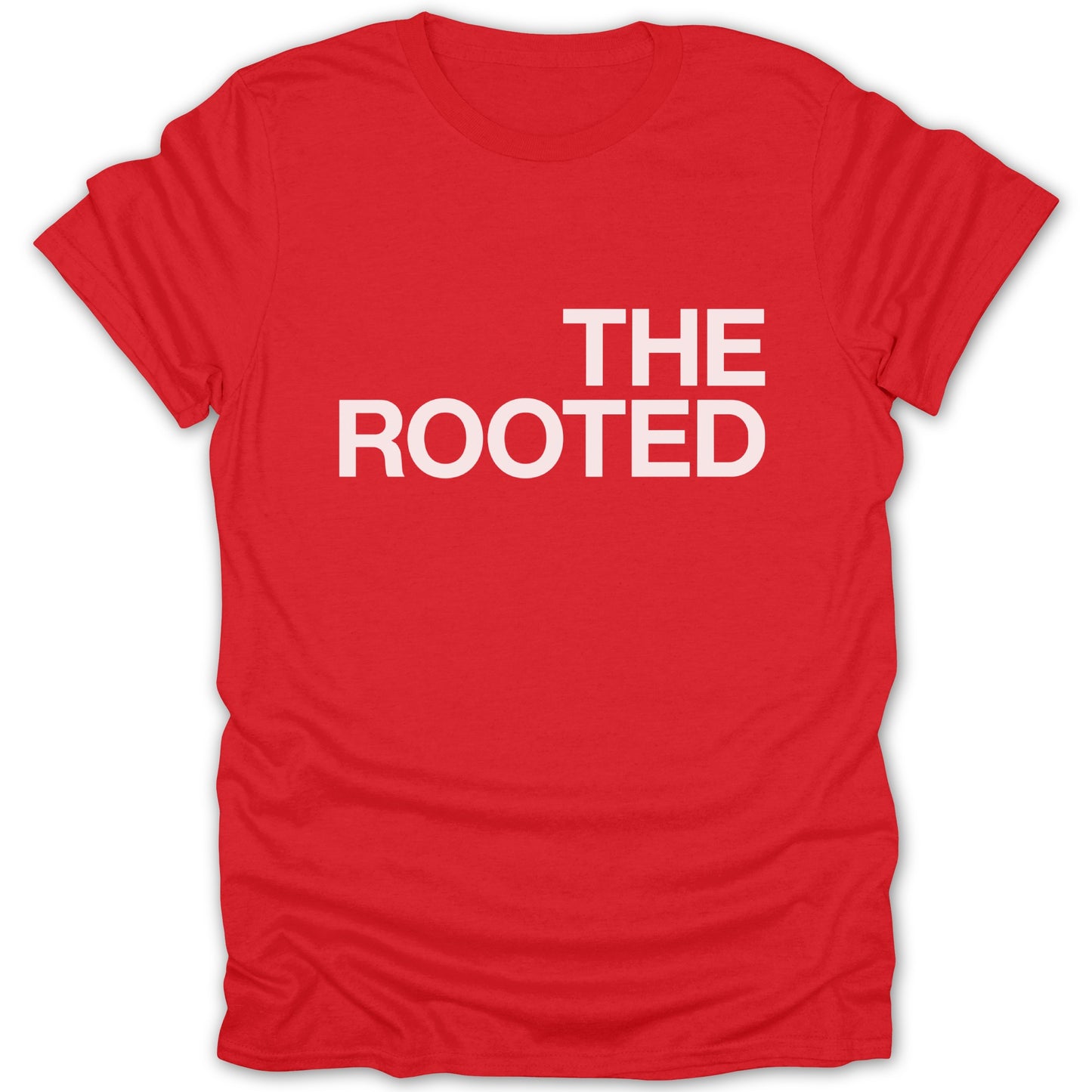 THE ROOTED Bold Graphic Red T-shirt