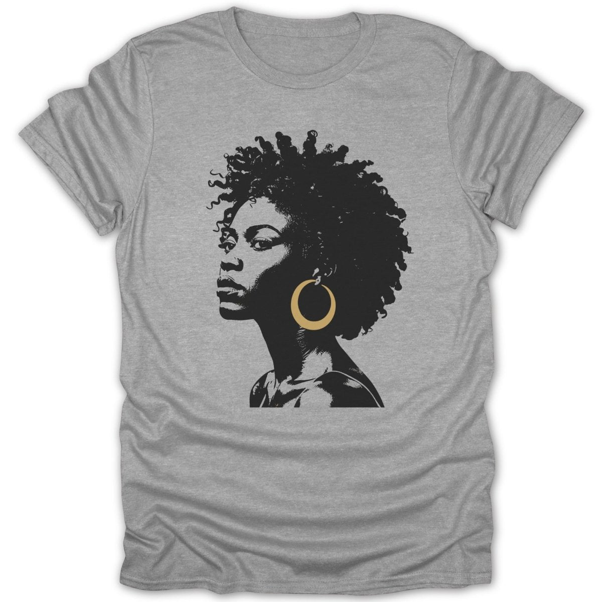 Bold Woman Portrait Tee - Zion Threadz