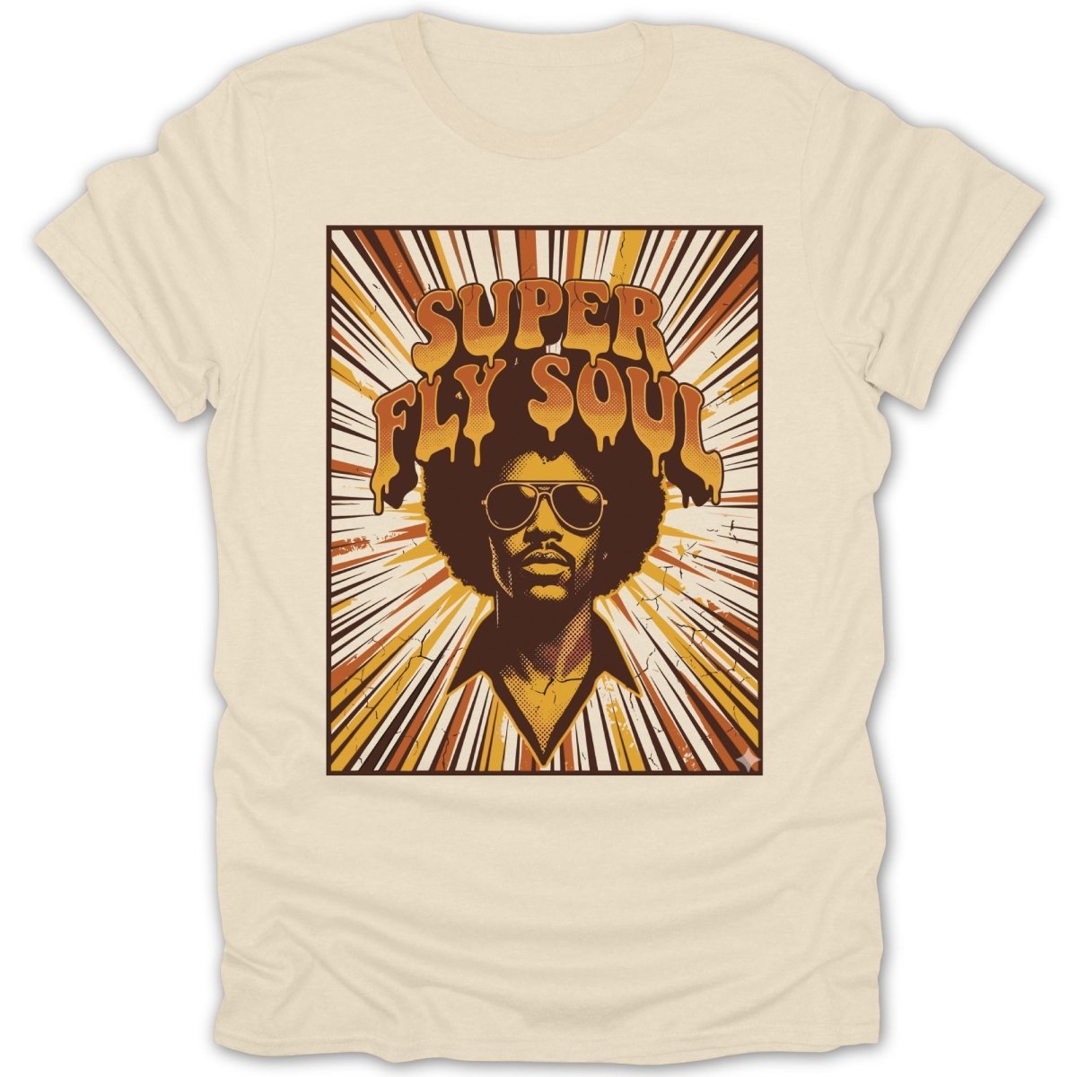 Super Fly Soul Cool Retro Tee - Zion Threadz