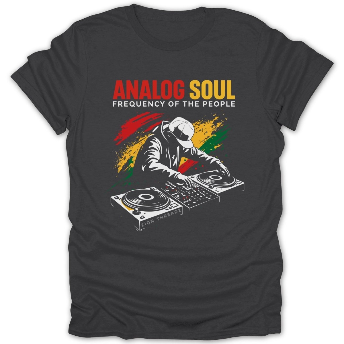 Analog Soul Frequency DJ Tee - Zion Threadz