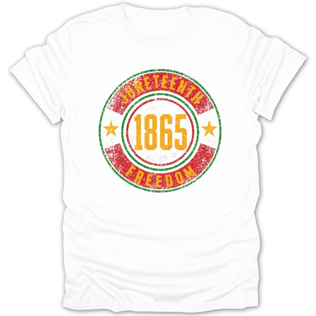 Juneteenth Heritage Freedom 1865 Seal Tee - Zion Threadz
