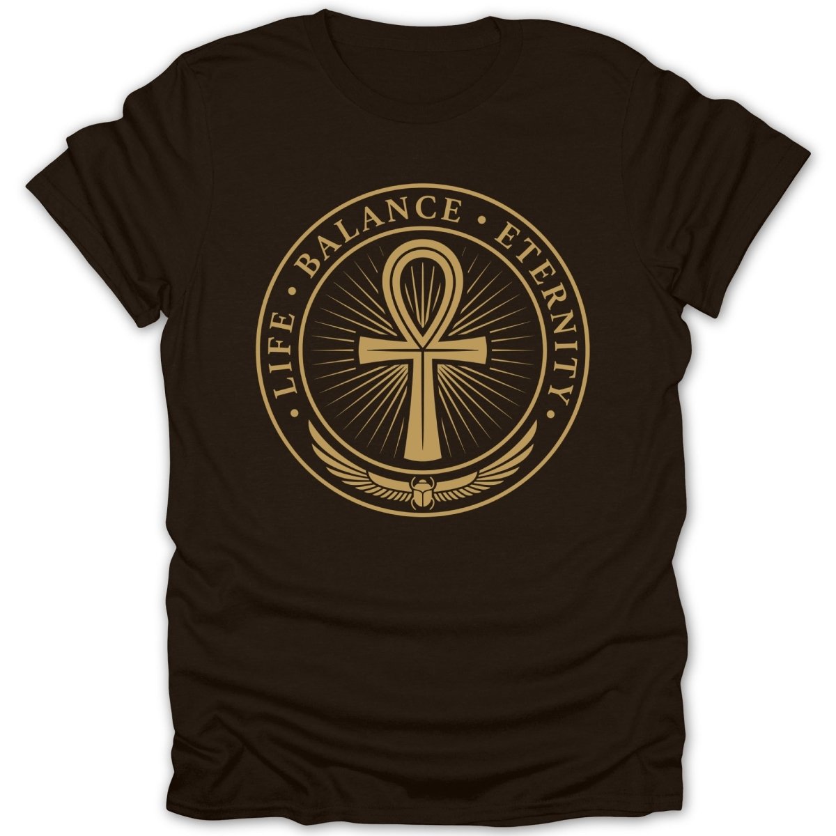 Life Balance Eternity Ankh Tee - Zion Threadz