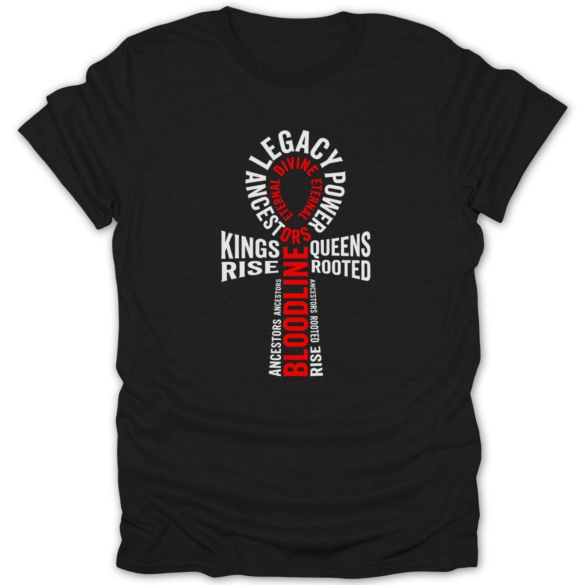 Ancestral Legacy Ankh Tee - Zion Threadz