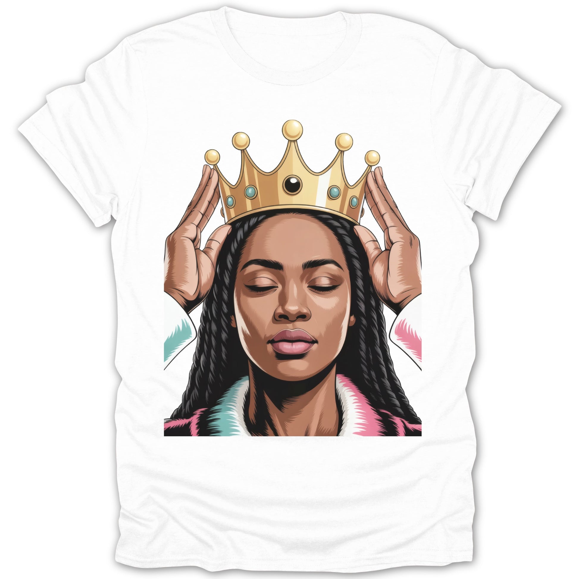 Queen with Crown Graphic Tee for Empowering Product