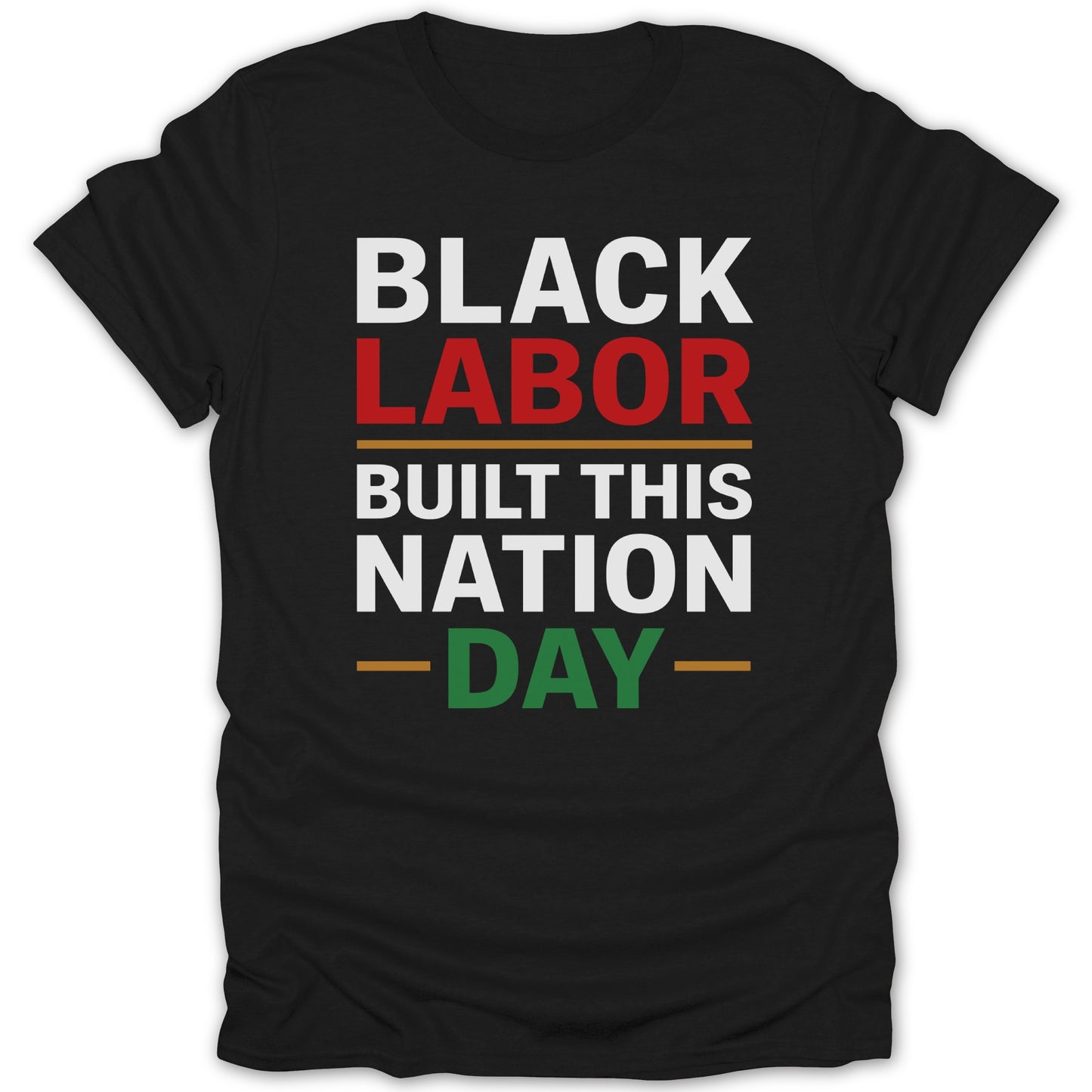 Black Labor Built This Nation Day T-shirt product