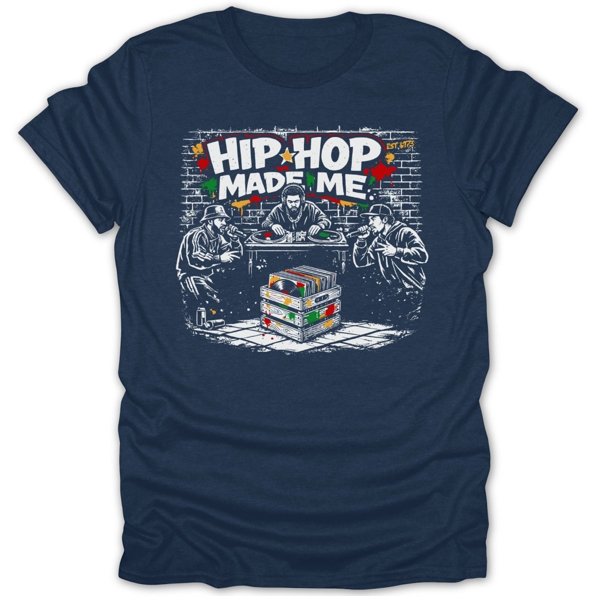 Hip Hop Made Me MC Battle Tee - Zion Threadz