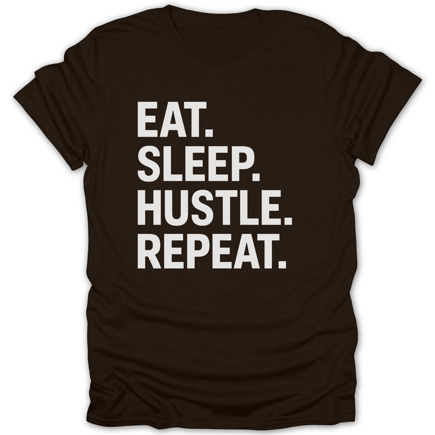 Eat Sleep Hustle Repeat Black Graphic T-Shirt product type