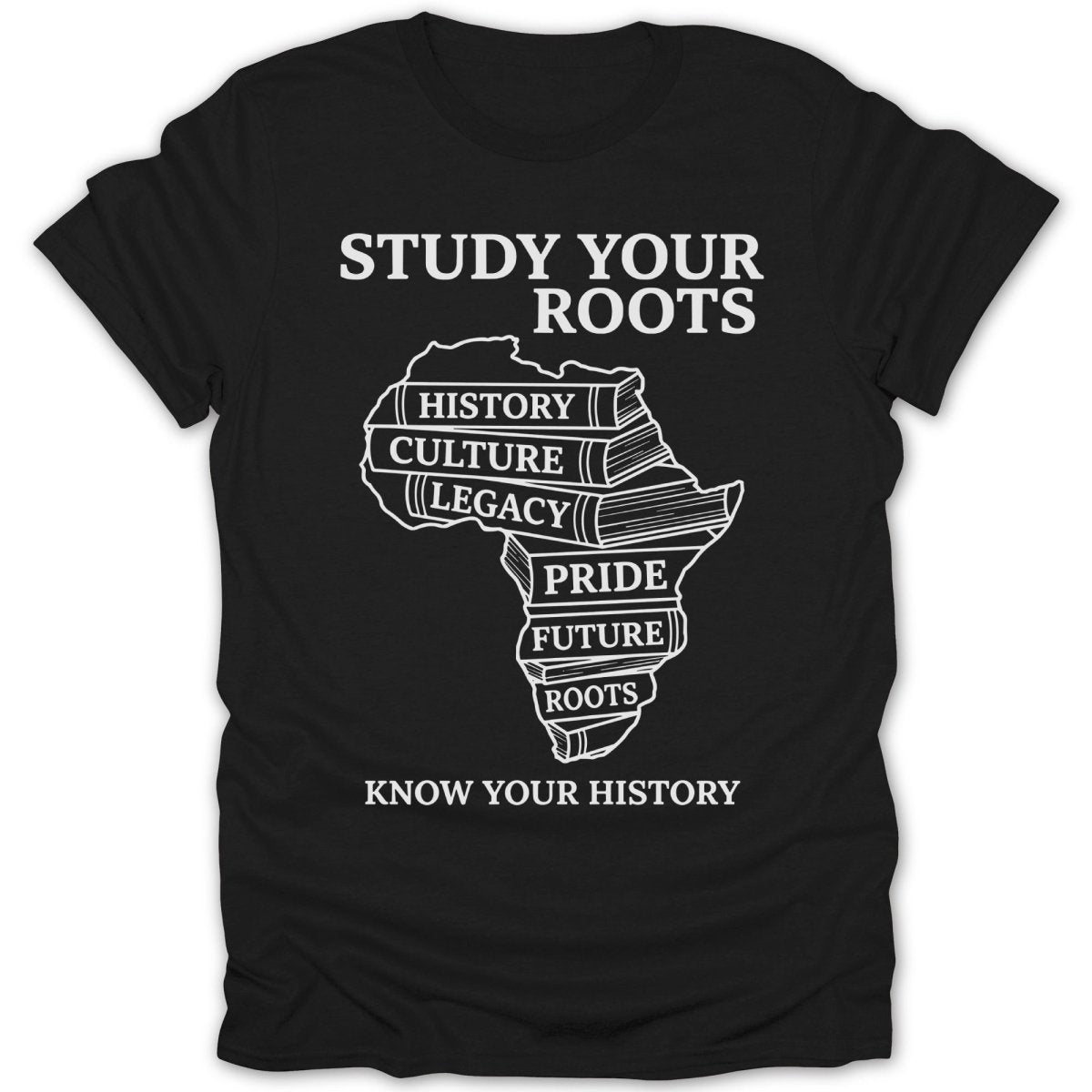 Study Your Roots African Books Tee - Zion Threadz