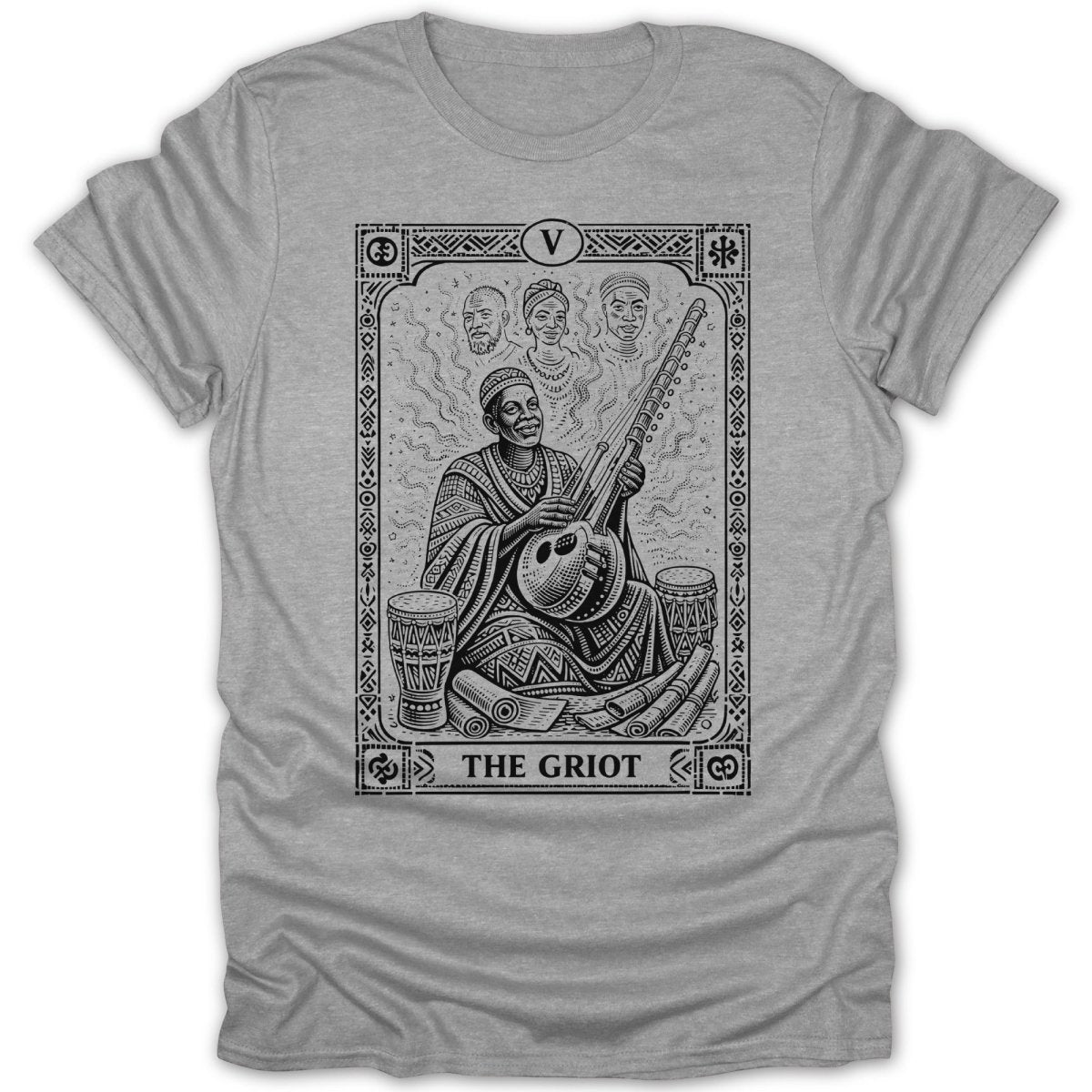 The Griot Tarot Card Tee - Zion Threadz