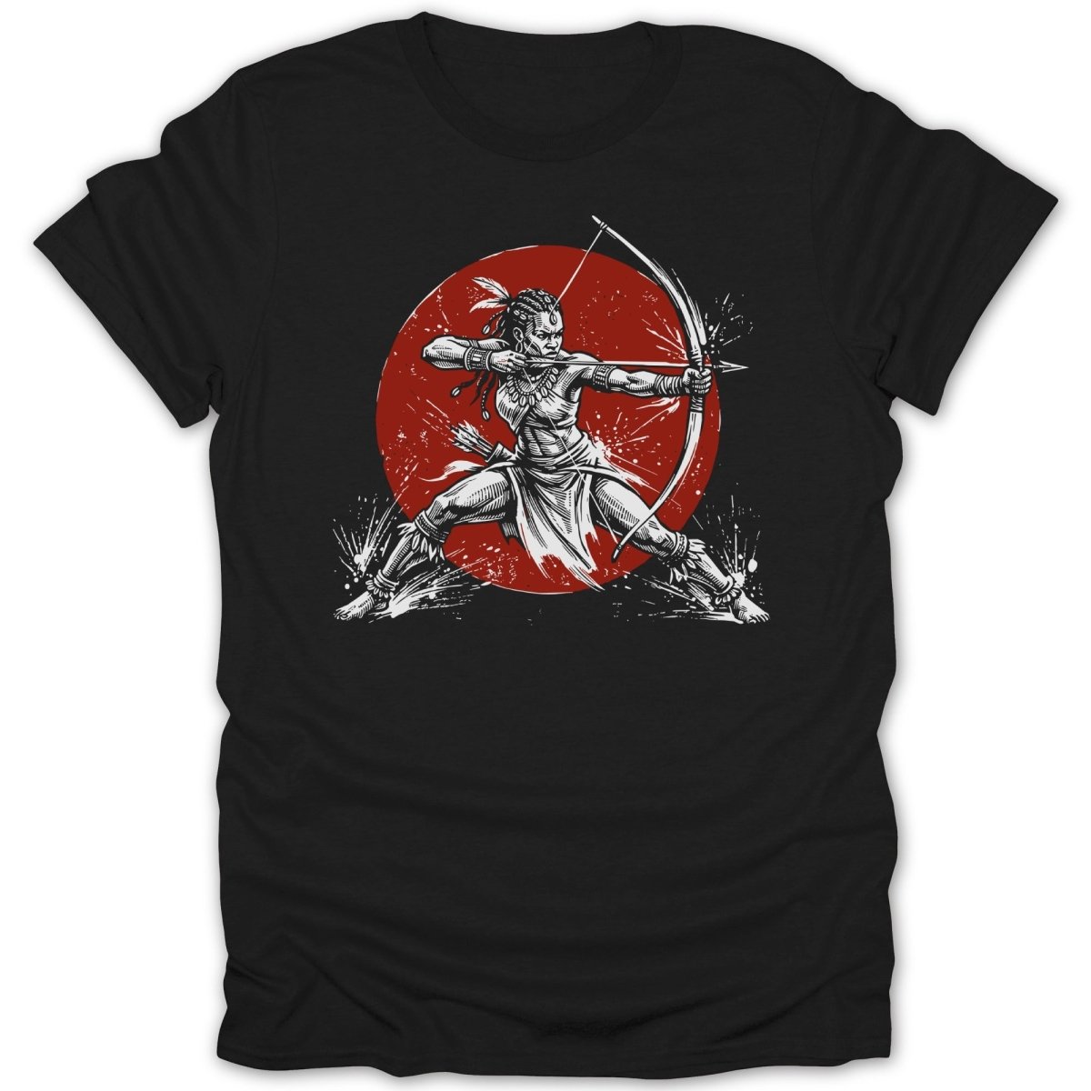Female Archer Warrior Tee - Zion Threadz