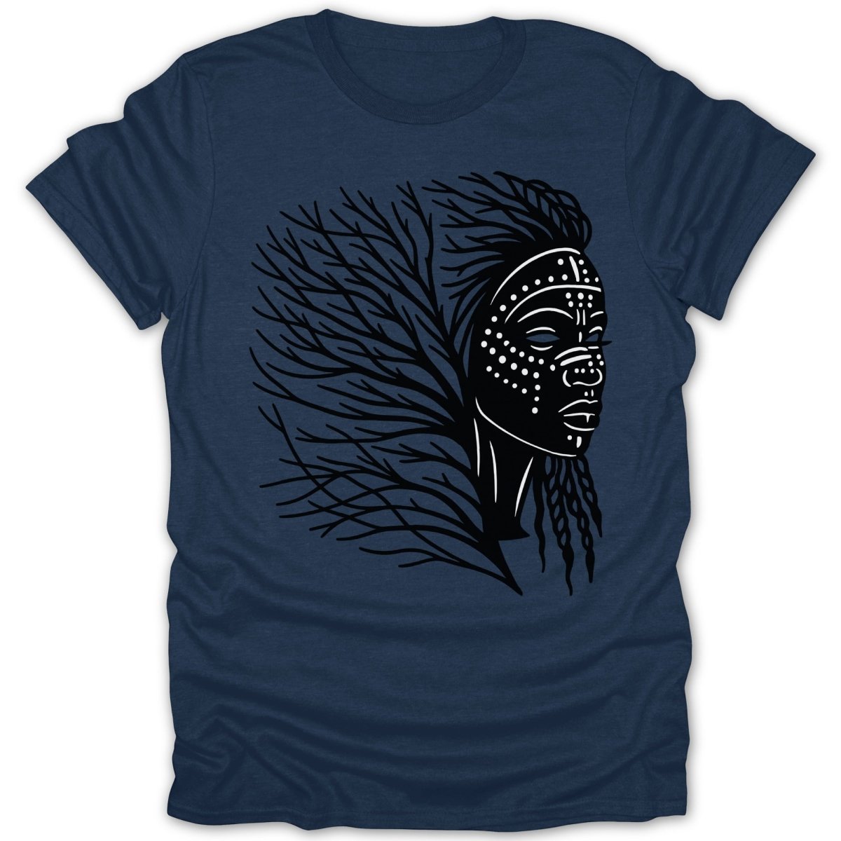 Abstract Tribal Woman Tree Tee - Zion Threadz