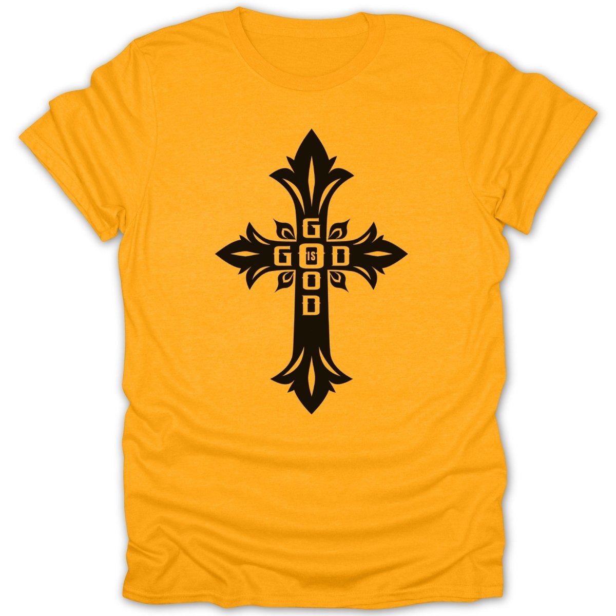 God Is Good Cross Tee - Zion Threadz