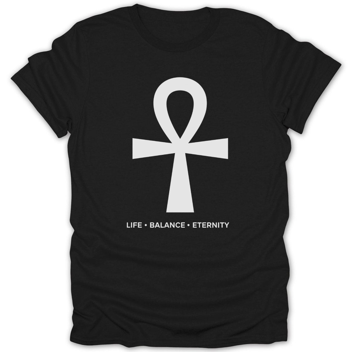 Ankh Life Balance Eternity Tee - Zion Threadz