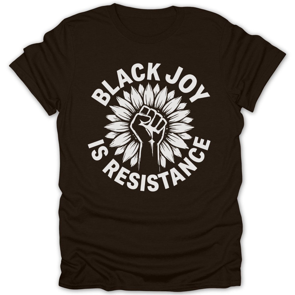 Black Joy Is Resistance BW Tee - Zion Threadz