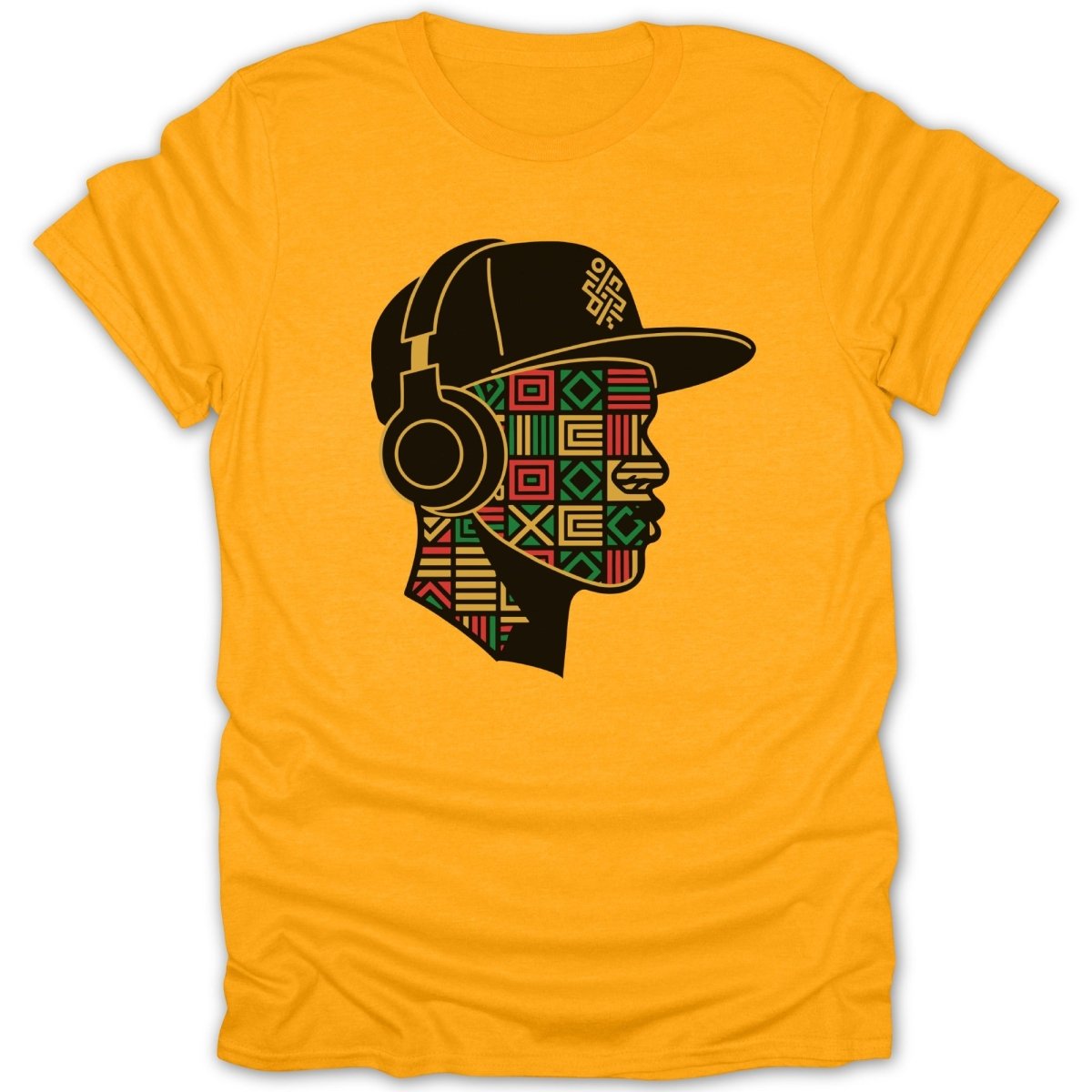 Hip Hop Man Pattern Tee - Zion Threadz